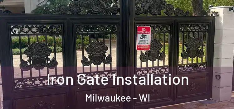 Iron Gate Installation Milwaukee - WI